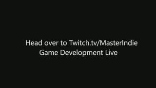 "Master Indie" New Brand Name! Game Jam streams Coming soon!