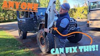 FINALLY Hard Top Leak Fix UNDER $10! Jeep Wrangler JK