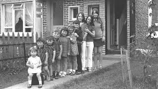 An Irish Family of 10 Children, Ballyfermot, Dublin City, Ireland 1971