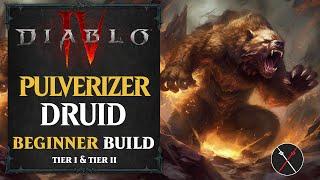 Diablo 4 Druid Build - Werebear Pulverizer Leveling Build