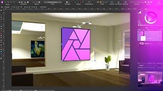 How to Apply a Perspective Transform Warp using Live Filter Layer in Affinity Photo