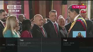 Zapping Canales oficialistas (estatales) - Nicaragua | Toma de posesión presidencial en Venezuela