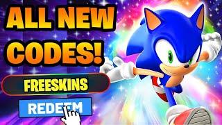 ALL NEW WORKING CODES FOR SONIC SPEED SIMULATOR IN 2024! ROBLOX SONIC SPEED SIMULATOR CODES