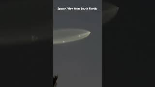 SPACEX Elon Musk rocket view From Weston South Florida