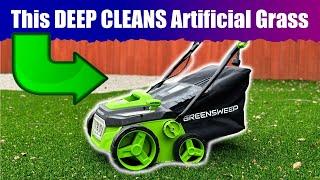 Artificial Grass Sweeper | Yard Electric Power Brush