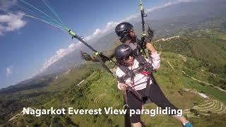 nagarkot everest view paragliding