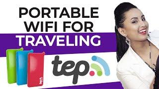 Teppy Pocket WiFi Review  |  Portable WiFi Hotspot  |  Best Gift for Travelers! ️