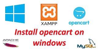 How to Install the OpenCart on windows with XAMPP #techiezero