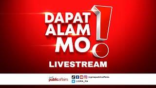 Dapat Alam Mo! Livestream: October 1, 2024 - Replay