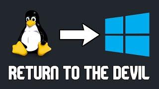 How to switch from Linux to Windows (IMPROVED)