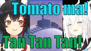 [ 25 May 2022 ] Fubuki's "Tomato" And Mio's "Tan Tan Tan" With Midnight Train [ FubuMio / Eng Subs ]