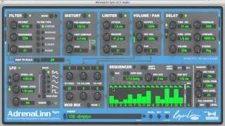 AdrenaLinn Sync v2: Sequencer Modulation