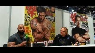 CT FLETCHER, MUSCLE & FITNESS RAW (OLYMPIA 2013 EXPO w/MusclePharm)