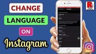 How to Change Language on Instagram