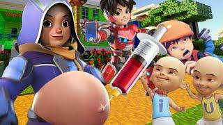 MASKMANA MARA DI SUNTIK HAMIL UPIN IPIN? MECHAMATO DAN BOBOIBOY KAGET!