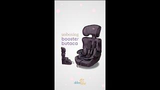 Butaca de seguridad 2 en 1: Booster con respaldo Baby One