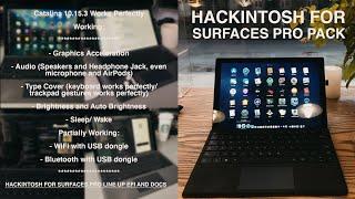 Surface Pro 4 5 6 and 7 Hackintosh Step by Step Installation Mac OS Mojave, Catalina and Big Sur