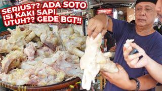 BAYAR 100RB++ UTK MAKAN KAKI SAPI UTUH KUAH SOTO!!!! HABIS 80 KAKI PER HARI!!