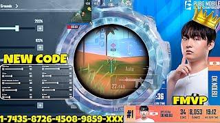 FINAL MVP!! DK NOLBU  Best Sensitivity Code & 5 Fingers Control Settings | BGMI /Pubg Mobile 2024