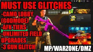 *NEW* CAMO LOBBY/AFK TIERS/GODMODE! MW2 XP GLITCH! OP MW2 GLITCHES/WARZONE 2 GLITCHES/DMZ GLITCHES!