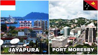 Jayapura (Indonesia) VS Port Moresby (Papua New Guinea)
