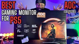 BEST Gaming Monitor For PS5 - AOC CQ32G3SE