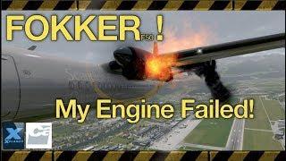 Disaster | Emergency X-Plane 11 | Fokker F50