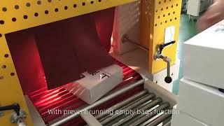 High speed shrink wrapping machine