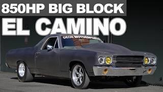 850HP BIG BLOCK CHEVY El Camino Street Car [4K]