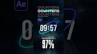 Create Any Count Up Or Countdown Timer Graphic in After Effects