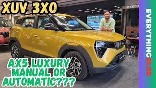 Mahindra 3XO AX5 Luxury | Manual or Automatic !!!!!