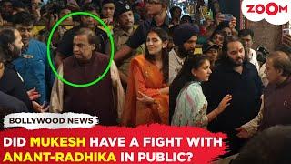 Mukesh Ambani's PUBLIC FIGHT with Anant Ambani & Radhika Merchant at Lalbaugcha Raja? Netizens REACT