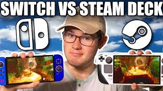 The Ultimate Showdown: Nintendo Switch vs Steam Deck