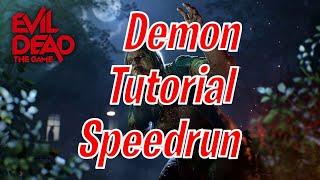 Evil Dead: The Game I Speedrun Demon Tutorial