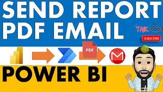 Power BI Export to PDF and Send Email using Power Automate (1-13)