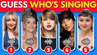 Guess Who's Singing  | Female Celebrity Edition | Melanie Martinez, Taylor Swift, Ariana Grande...