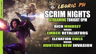 WILD RIFT SCRIM NIGHTS | Rich Mindset vs Ember Retaliators | Elevation Owls vs Hunters New Invasion