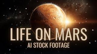 Life on Mars - AI Stock Footage Collection