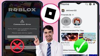 How to  fix sorry there was a problem reaching our servers roblox problem