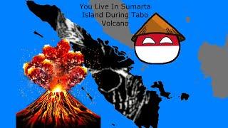 MrIncredible Becoming Uncanny Mapping You Live In Sumatra Island During Tabo Volcano