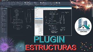 Plugin para Estructuras ZAPATAS/COLUMNAS/ VIGAS/ ESCALERAS/ y mucho mas