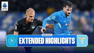 Napoli vs. Lazio: Extended Highlights | Serie A | CBS Sports Golazo