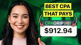 GET PAID $912 EVERY DAY WITH NEW CPA PLATFORM CPAGRIP! (Make Money Online Easy)