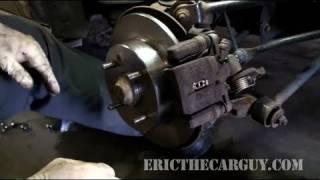 How To Replace Rear Disc Brakes (Full) - EricTheCarGuy