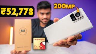 Motorola Edge 30 ULTRA Unboxing - Reality of World's First 200MP  | SD 8+Gen1 | 144Hz pOLED 