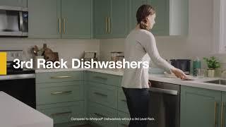 Load more with a 3rd Rack - Whirlpool® Dishwashers