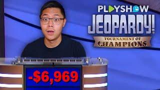 Can I Beat ACTUAL Tournament of Champions?! | Jeopardy! Playshow | Streamed on August 4, 2021