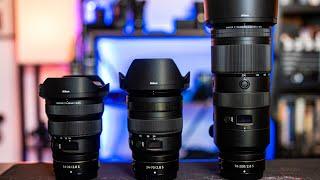 The Essential Trinity of Lenses - the only lens you need