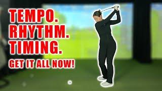 STOP SWINGING TOO FAST NOW! UPGRADE YOUR TIMING RHYTHM AND TEMPO IN YOUR GOLF SWING BIG TIME!