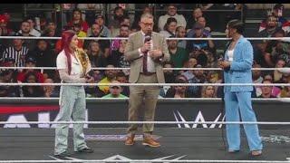 WWE RAW 3/10/2025 - Bianca Belair Confronts Iyo Sky About Their Upcoming Title Match At Wrestlemania